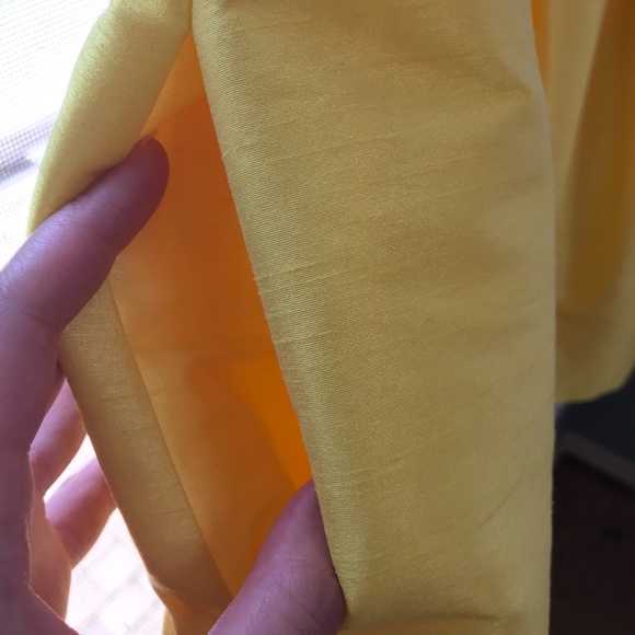 ALFRED SUNG Yellow Cocktail Dress - Picture 6 of 11